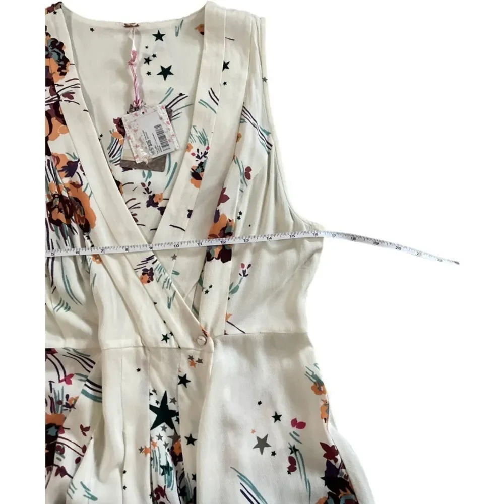 Free People Wrap sleeveless top NWT MSRP $98 Small - Picture 6 of 8